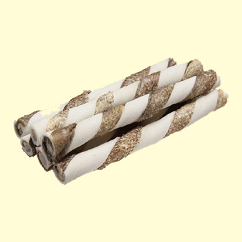 三文魚(yú)皮牛皮卷